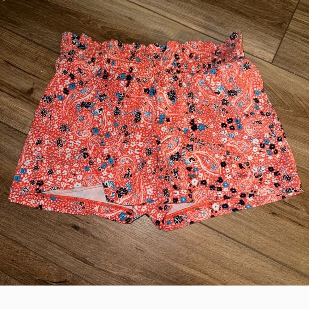 Time AND TRUE Floral Paisley Women's Shorts L
